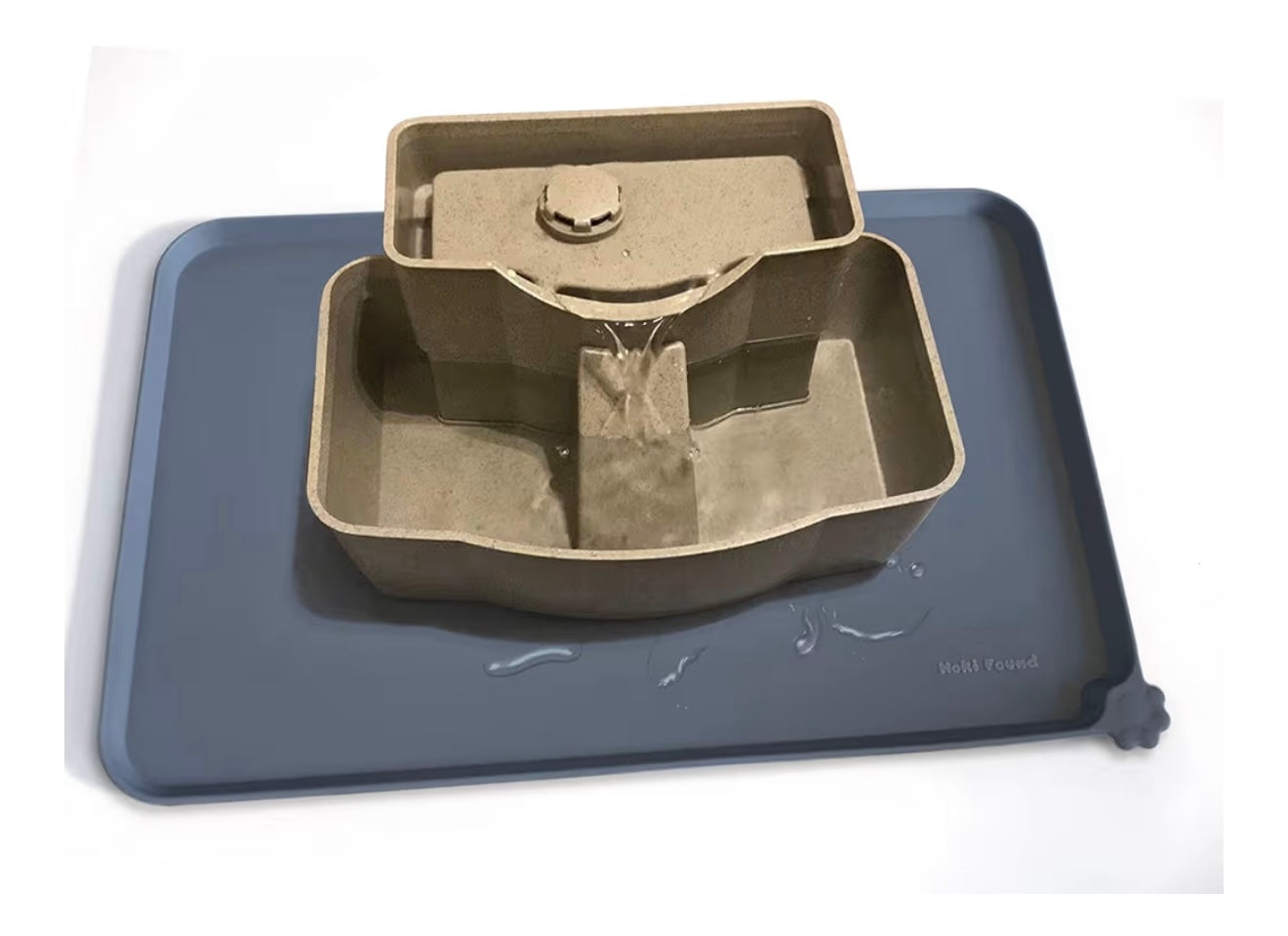 Waterproof Pet Feeding Mats with High Lips - Multiple Size and Colors for Dogs, Cats