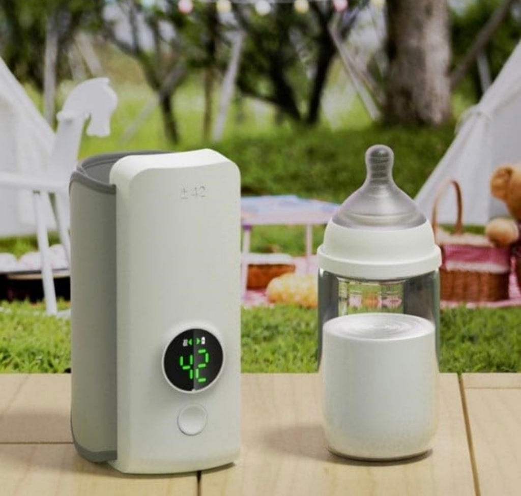 Portable Wireless Rechargeable Baby Bottle Warmer USB Charging And Heating Bag Portable Constant Temperature Milk Warmer Universal Bottle Insulation Sleeve